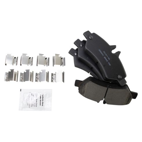 Dodge Mercedes Benz Freightliner Front & Rear Ceramic Brake Pads TRQ BFA20237