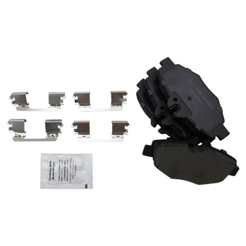 Mercedes Benz E320 Front & Rear Ceramic Brake Pads TRQ BFA20262