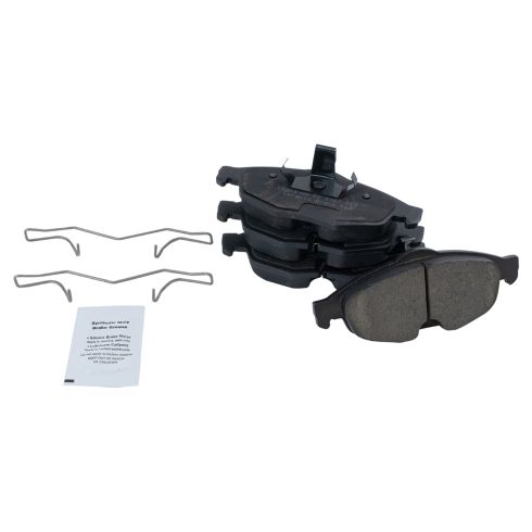 Dodge Stratus Chrysler Sebring Front & Rear Ceramic Brake Pads TRQ BFA20266