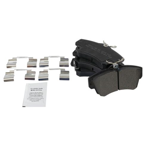 Dodge Neon Chrysler PT Cruiser Front & Rear Semi-Metallic Brake Pads TRQ BFA20274