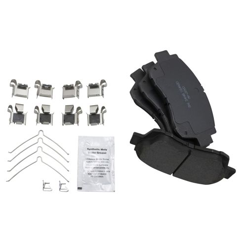 1995-97 Toyota Avalon Front & Rear Ceramic Brake Pads TRQ BFA20277