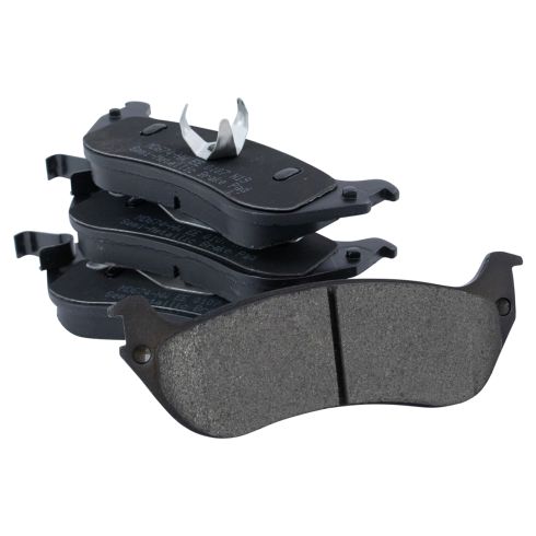 1998-02 Ford Lincoln Mercury Front & Rear Semi-Metallic Brake Pads TRQ BFA20292