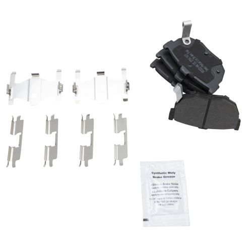 Hyundai Elantra Front & Rear Semi-Metallic Brake Pads TRQ BFA20294