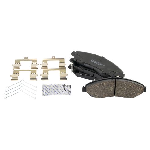 Honda Pilot Ridgeline Acura MDX Front & Rear Ceramic Brake Pads TRQ BFA20300