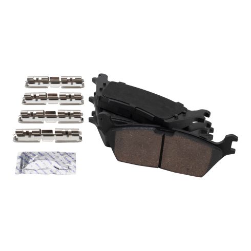 Ford Lincoln Front & Rear Ceramic Brake Pads TRQ BFA20308
