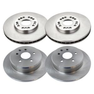 Lexus GS300 GS400 GS430 IS300 SC430 Front & Rear 4 Piece Brake Rotor Set TRQ BRA15359