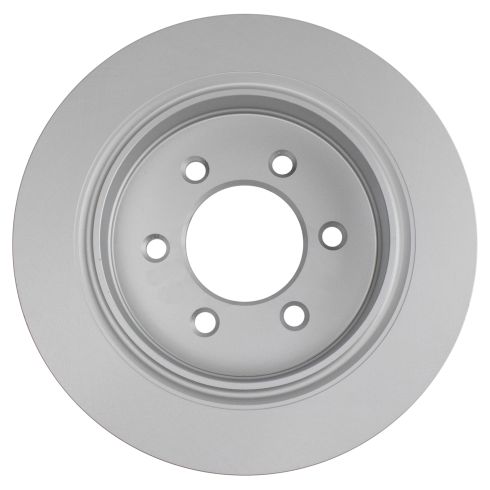 2015-17 Ford F150 Truck Front & Rear with Electric Parking Brake 4 Piece Premium G-Coated Brake Rotor Set TRQ BRA15443