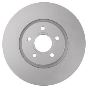 Ford Lincoln Volvo Front Driver & Passenger Side 2 Piece Premium G-Coated Brake Rotor Set TRQ BRA22520