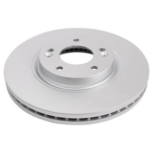 Hyundai Santa Fe Kia Sorento Front Driver & Passenger Side 2 Piece Premium G-Coated Brake Rotor Set TRQ BRA22522