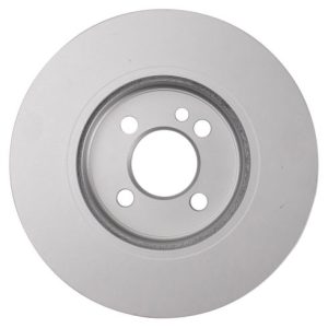 Mini Cooper Front Driver & Passenger Side 2 Piece Premium G-Coated Brake Rotor Set TRQ BRA22555
