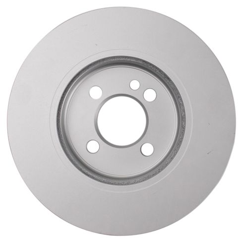 Mini Cooper Front Driver & Passenger Side 2 Piece Premium G-Coated Brake Rotor Set TRQ BRA22555