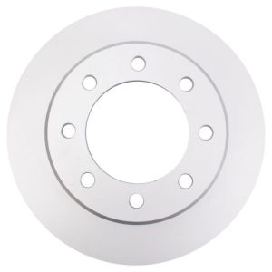 Dodge Ram Front Driver & Passenger Side 2 Piece Premium G-Coated Brake Rotor Set TRQ BRA22589
