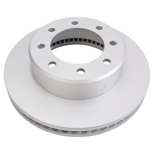 Dodge Ram Front Driver & Passenger Side 2 Piece Premium G-Coated Brake Rotor Set TRQ BRA22589