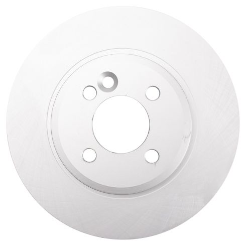 Mini Cooper Front Driver & Passenger Side 2 Piece Premium G-Coated Brake Rotor Set TRQ BRA22611