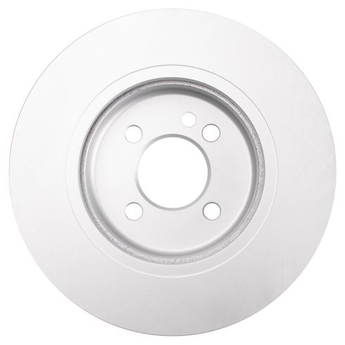 Mini Cooper Front Driver & Passenger Side 2 Piece Premium G-Coated Brake Rotor Set TRQ BRA22611