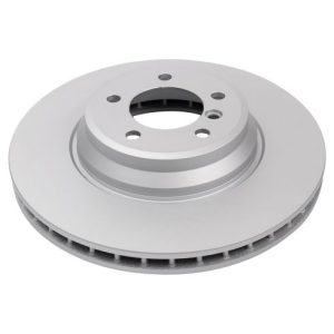 BMW Front Driver & Passenger Side 2 Piece Premium G-Coated Brake Rotor Set TRQ BRA22612