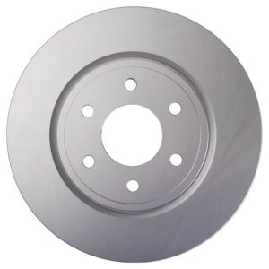Nissan Suzuki Front Driver & Passenger Side 2 Piece Premium G-Coated Brake Rotor Set TRQ BRA22730