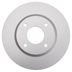 Nissan Cube Sentra Versa Front Driver & Passenger Side 2 Piece Premium G-Coated Brake Rotor Set TRQ BRA22745