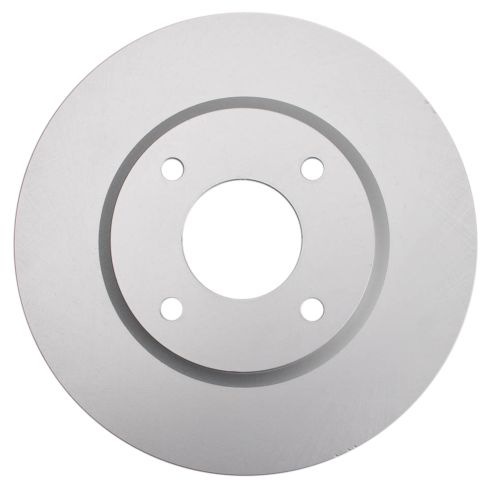 Nissan Cube Sentra Versa Front Driver & Passenger Side 2 Piece Premium G-Coated Brake Rotor Set TRQ BRA22745