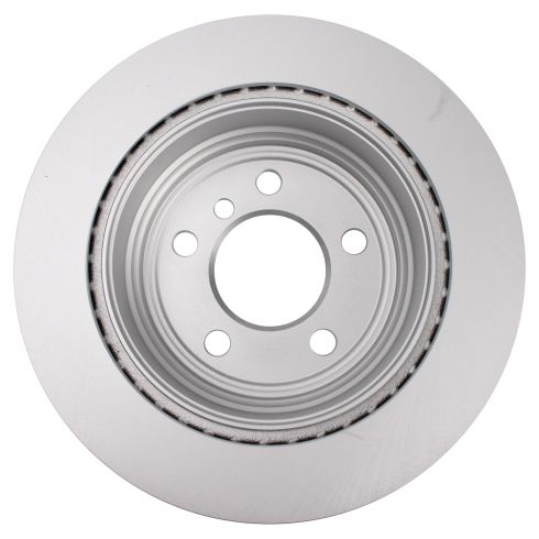 BMW Rear Driver & Passenger Side 2 Piece Premium G-Coated Brake Rotor Set TRQ BRA22768