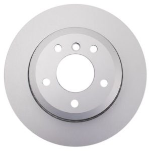 BMW Rear Driver & Passenger Side 2 Piece Premium G-Coated Brake Rotor Set TRQ BRA22774