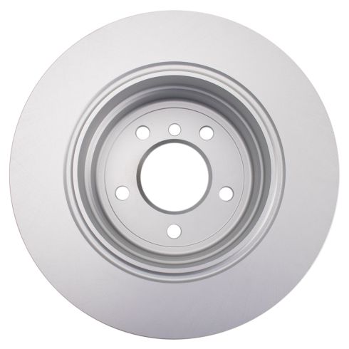 BMW Rear Driver & Passenger Side 2 Piece Premium G-Coated Brake Rotor Set TRQ BRA22774