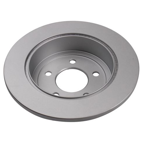 Dodge Chrysler Plymouth Rear Driver & Passenger Side 2 Piece Premium G-Coated Brake Rotor Set TRQ BRA22791