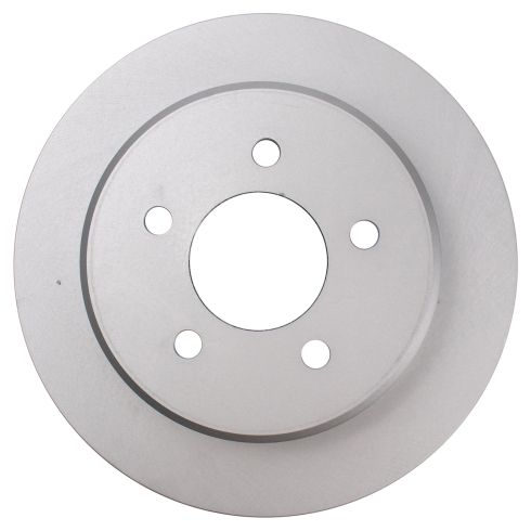 Dodge Chrysler Plymouth Rear Driver & Passenger Side 2 Piece Premium G-Coated Brake Rotor Set TRQ BRA22791