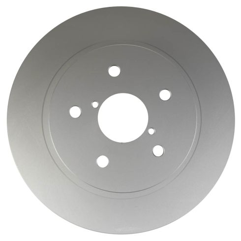 Subaru Legacy Outback WRX Rear Driver & Passenger Side 2 Piece Premium G-Coated Brake Rotor Set TRQ BRA22797