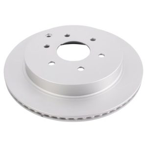 Nissan Armada Infiniti QX56 QX80 Rear Driver & Passenger Side 2 Piece Premium G-Coated Brake Rotor Set TRQ BRA22801
