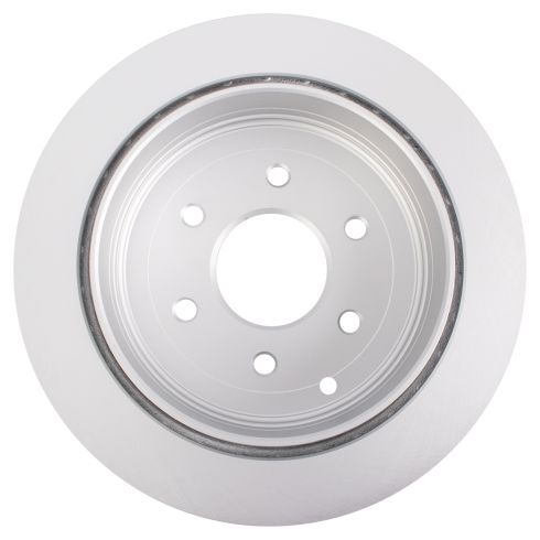 Nissan Armada Infiniti QX56 QX80 Rear Driver & Passenger Side 2 Piece Premium G-Coated Brake Rotor Set TRQ BRA22801