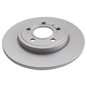 Audi A4 A4 Quattro Rear Driver & Passenger Side 2 Piece Premium G-Coated Brake Rotor Set TRQ BRA22809