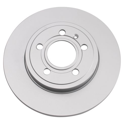 Audi A4 A4 Quattro Rear Driver & Passenger Side 2 Piece Premium G-Coated Brake Rotor Set TRQ BRA22809