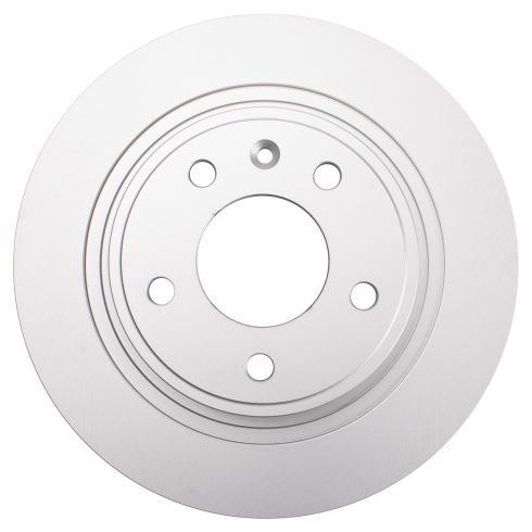 Chevrolet Buick Cadillac Rear Driver & Passenger Side 2 Piece Premium G-Coated Brake Rotor Set TRQ BRA22825