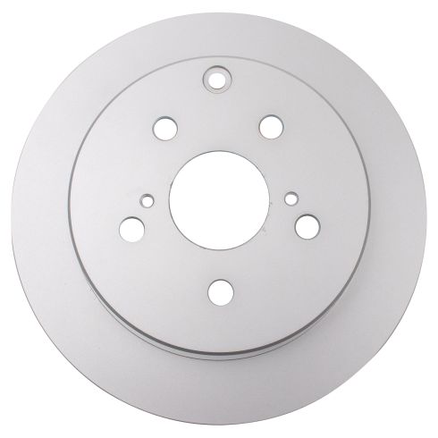 Toyota Mirai Prius V Rear Driver & Passenger Side 2 Piece Premium G-Coated Brake Rotor Set TRQ BRA22827