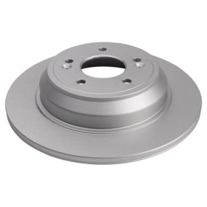 Hyundai Kia Genesis Rear Driver & Passenger Side 2 Piece Premium G-Coated Brake Rotor Set TRQ BRA22837