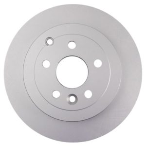 2008-12 Land Rover LR2 Rear Driver & Passenger Side 2 Piece Premium G-Coated Brake Rotor Set TRQ BRA22846