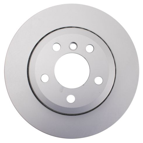 2004-10 BMW X3 Rear Driver & Passenger Side 2 Piece Premium G-Coated Brake Rotor Set TRQ BRA22851