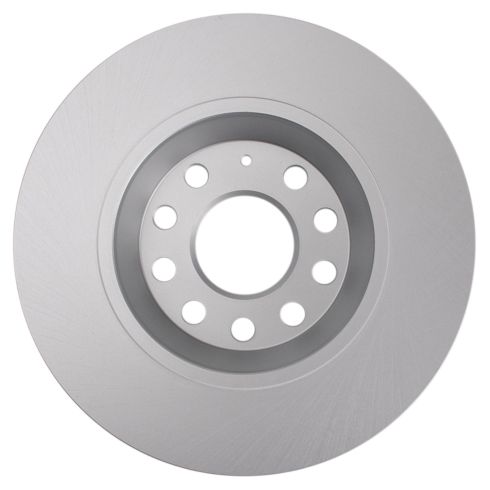 VW Audi Rear Driver & Passenger Side 2 Piece Premium G-Coated Brake Rotor Set TRQ BRA22891