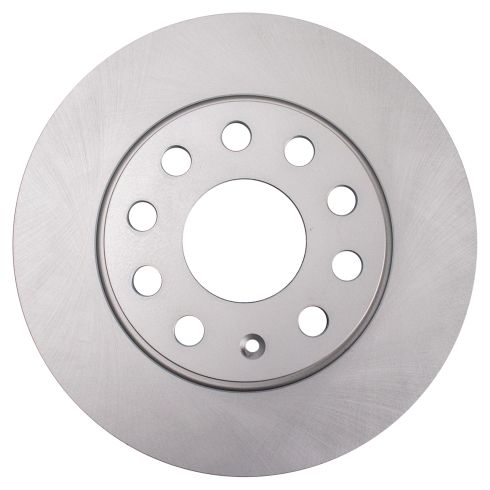 VW Audi Rear Driver & Passenger Side 2 Piece Premium G-Coated Brake Rotor Set TRQ BRA22892