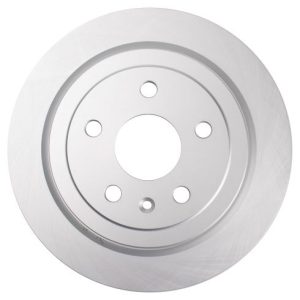 Chevrolet Camaro Cadillac CTS Rear Driver & Passenger Side 2 Piece Premium G-Coated Brake Rotor Set TRQ BRA80082