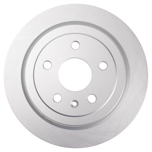 Chevrolet Camaro Cadillac CTS Rear Driver & Passenger Side 2 Piece Premium G-Coated Brake Rotor Set TRQ BRA80082