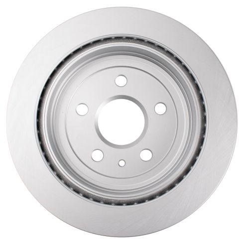 Chevrolet Camaro Cadillac CTS Rear Driver & Passenger Side 2 Piece Premium G-Coated Brake Rotor Set TRQ BRA80082
