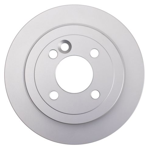 Mini Cooper Front & Rear Ceramic Premium G-Coated Brake Pad & Rotor Kit TRQ BKA23057