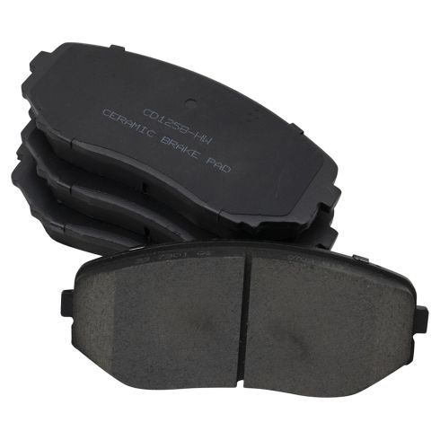 Ford Edge Lincoln MKX Front & Rear Ceramic Premium G-Coated Brake Pad & Rotor Kit TRQ BKA23103