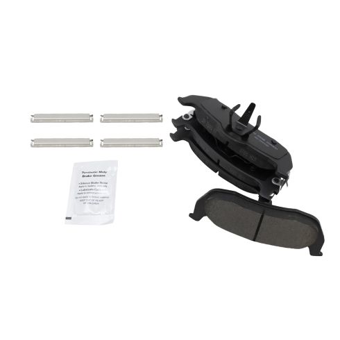 Nissan Armada Titan Front & Rear Ceramic Premium G-Coated Brake Pad & Rotor Kit TRQ BKA23134