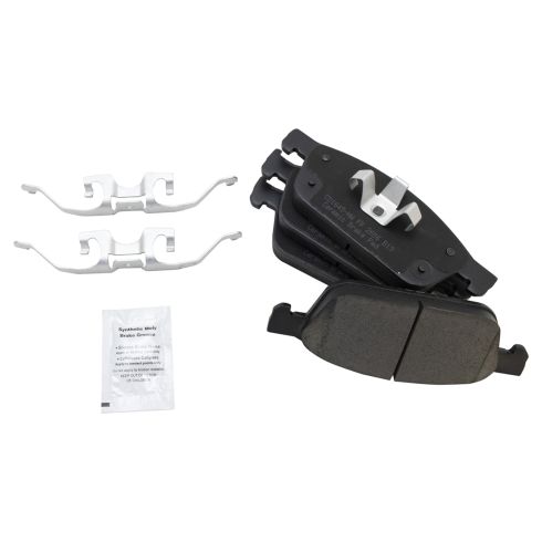 Ford Escape Transit Connect Front & Rear Ceramic Premium G-Coated Brake Pad & Rotor Kit TRQ BKA23162