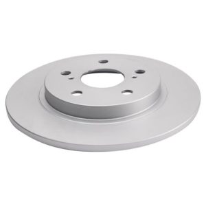 2008-15 Scion xB Front & Rear Semi-Metallic Premium G-Coated Brake Pad & Rotor Kit TRQ BKA23269