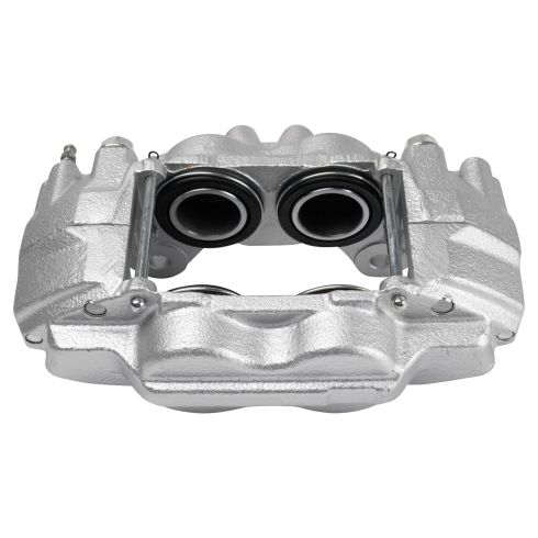 Toyota 4Runner FJ Cruiser Tacoma Front Semi-Metallic Premium G-Coated Brake Pad & Rotor Kit with Calipers TRQ BKA23449