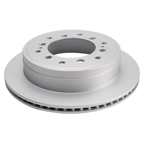 2010-22 Toyota 4Runner Lexus GX460 Rear Ceramic Premium G-Coated Brake Pad & Rotor Kit with Calipers TRQ BKA23493 - Image 2